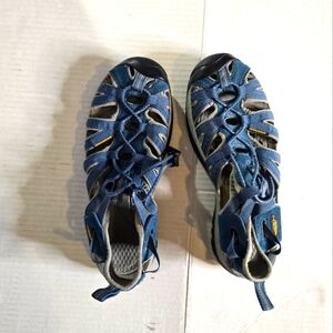 Keen Whisper Bluestone/Neutral Grey Ladies Sport Sandals Size 9